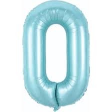 Mavi Folyo Balon Rakam 34 inç