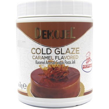 Ovalette Soğuk Pasta Jeli (Jöle) Karamel 1 Kg