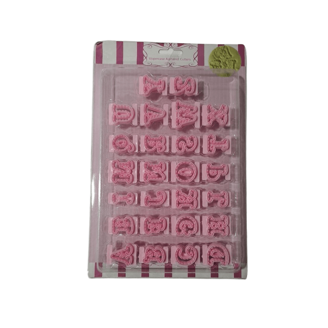 Pembe Alfabe Set