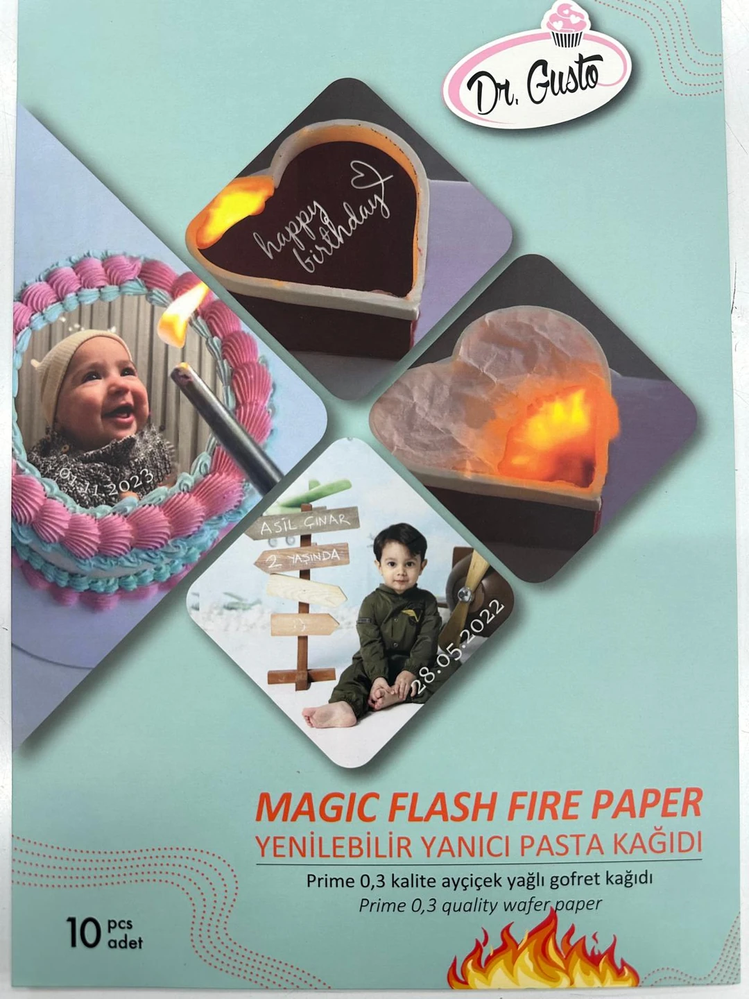 DR GUSTO FLSH FIRE PAPER ( YANAN KAĞIT ) 10'LU