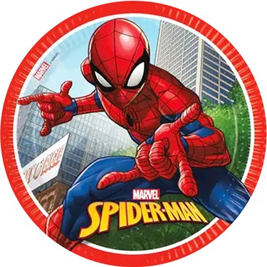 B.E LİSANSLI SPİDERMAN CRİME FİGHTER TABAK 8'Lİ
