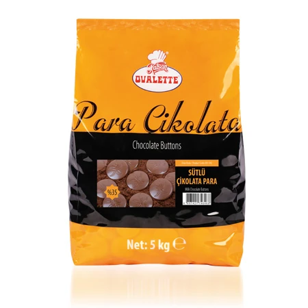 Sütlü Para (Pul) Çikolata 5 Kg