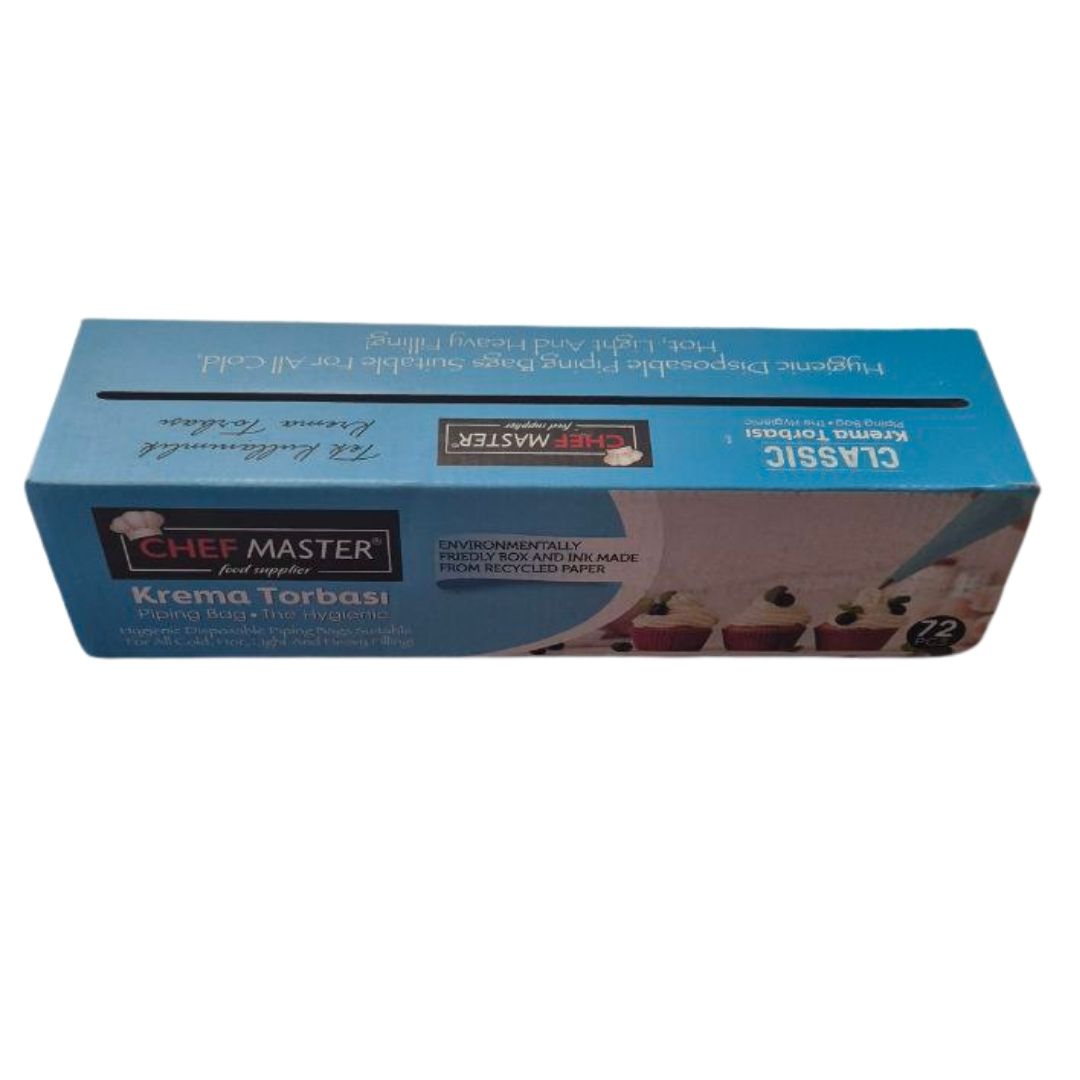 Chef Master Tek Kullanımlık Sıkma Torbası 72'Lİ