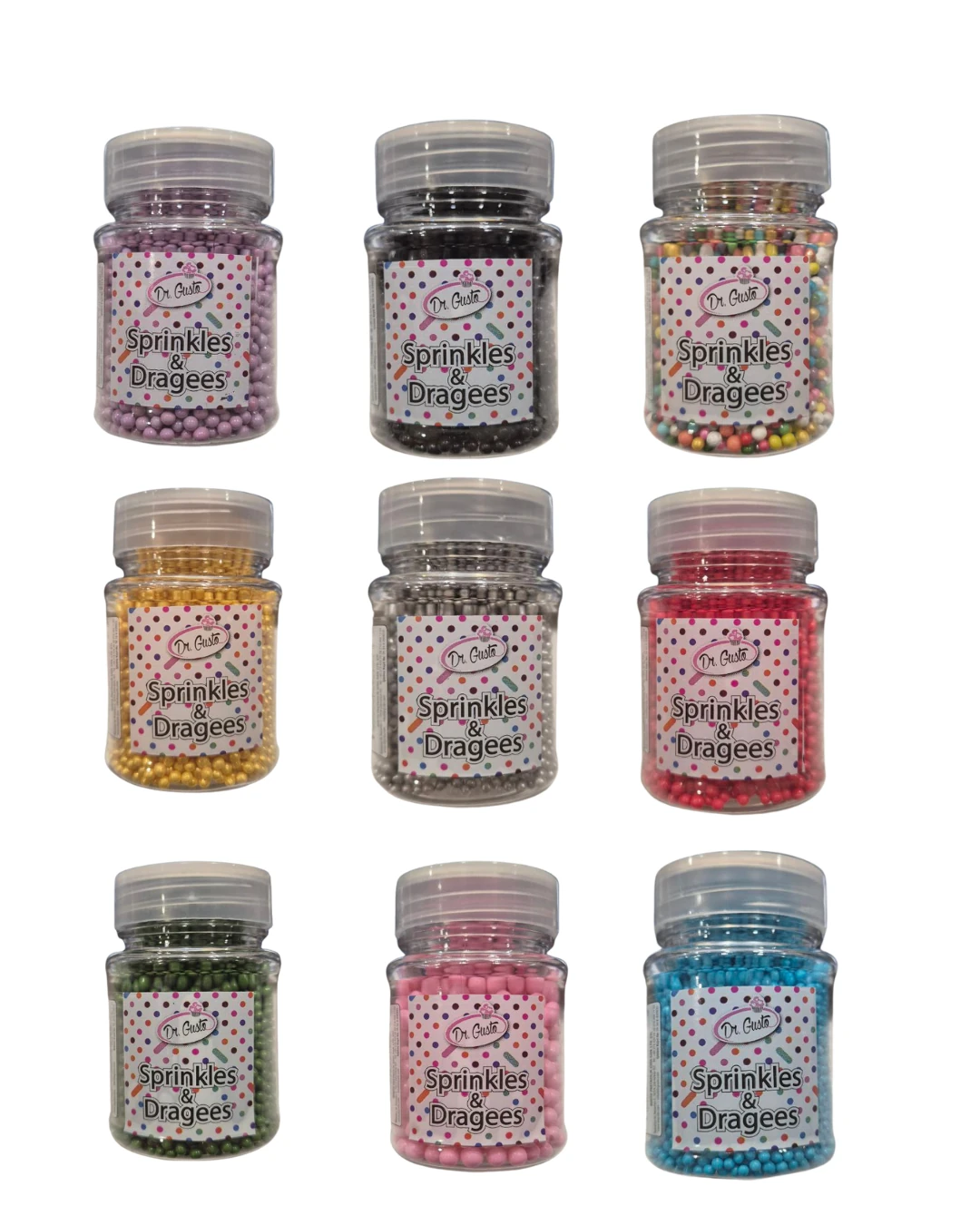 Pasta Üstü Boncuk Draje Şeker 45 GR 2 MM