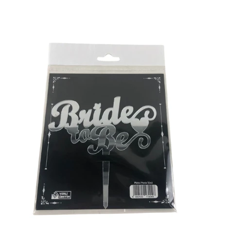 PLEKSİ BRIDE TO BE GÜMÜŞ