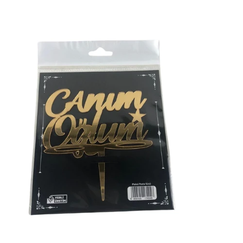 PLEKSİ CANIM OĞLUM GOLD