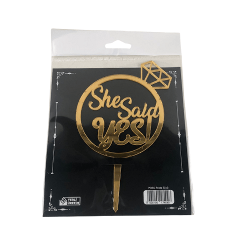 PLEKSİ SHE SAID YES GOLD