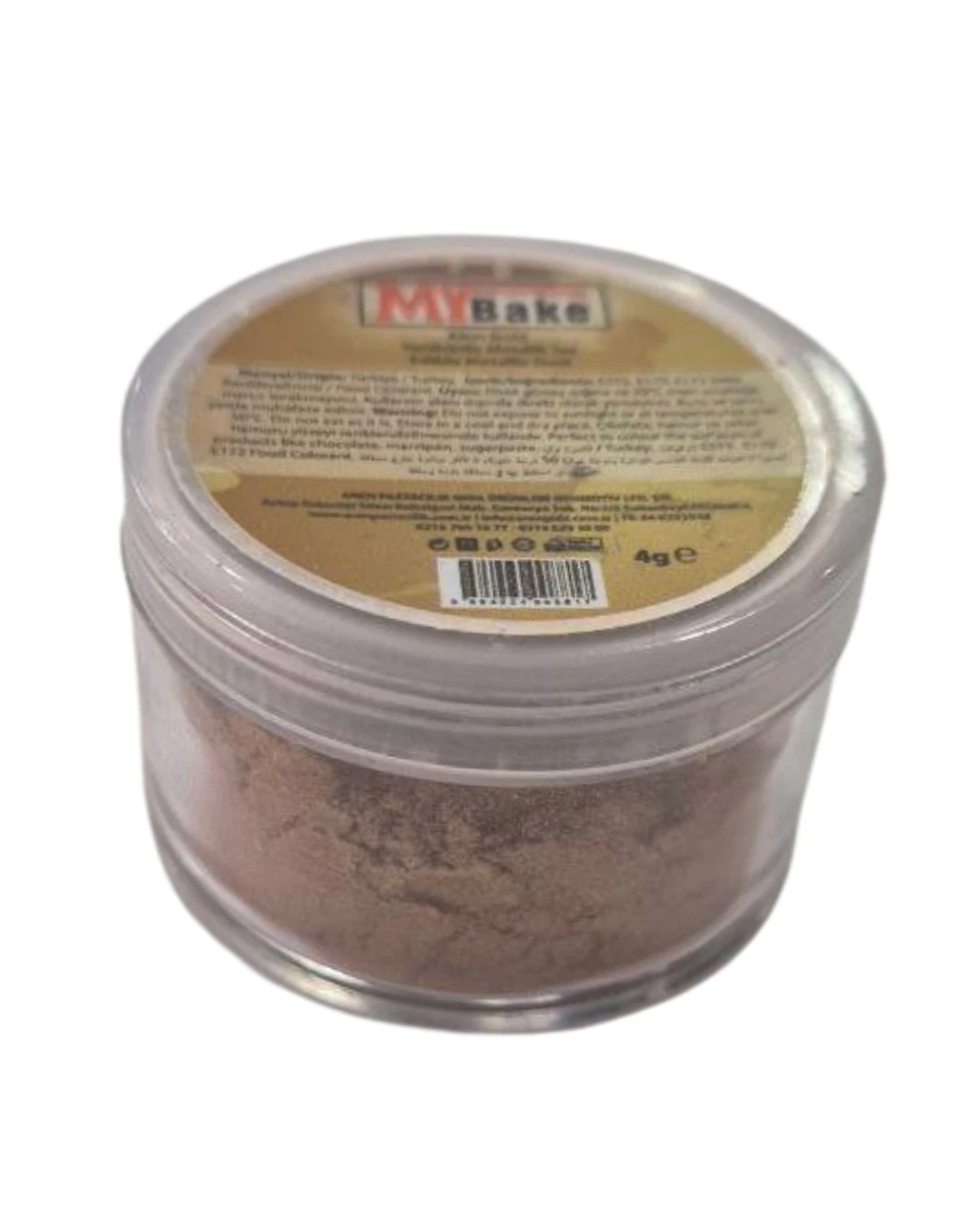 YENİLEBİLİR GOLD METALİK TOZ 4 GR