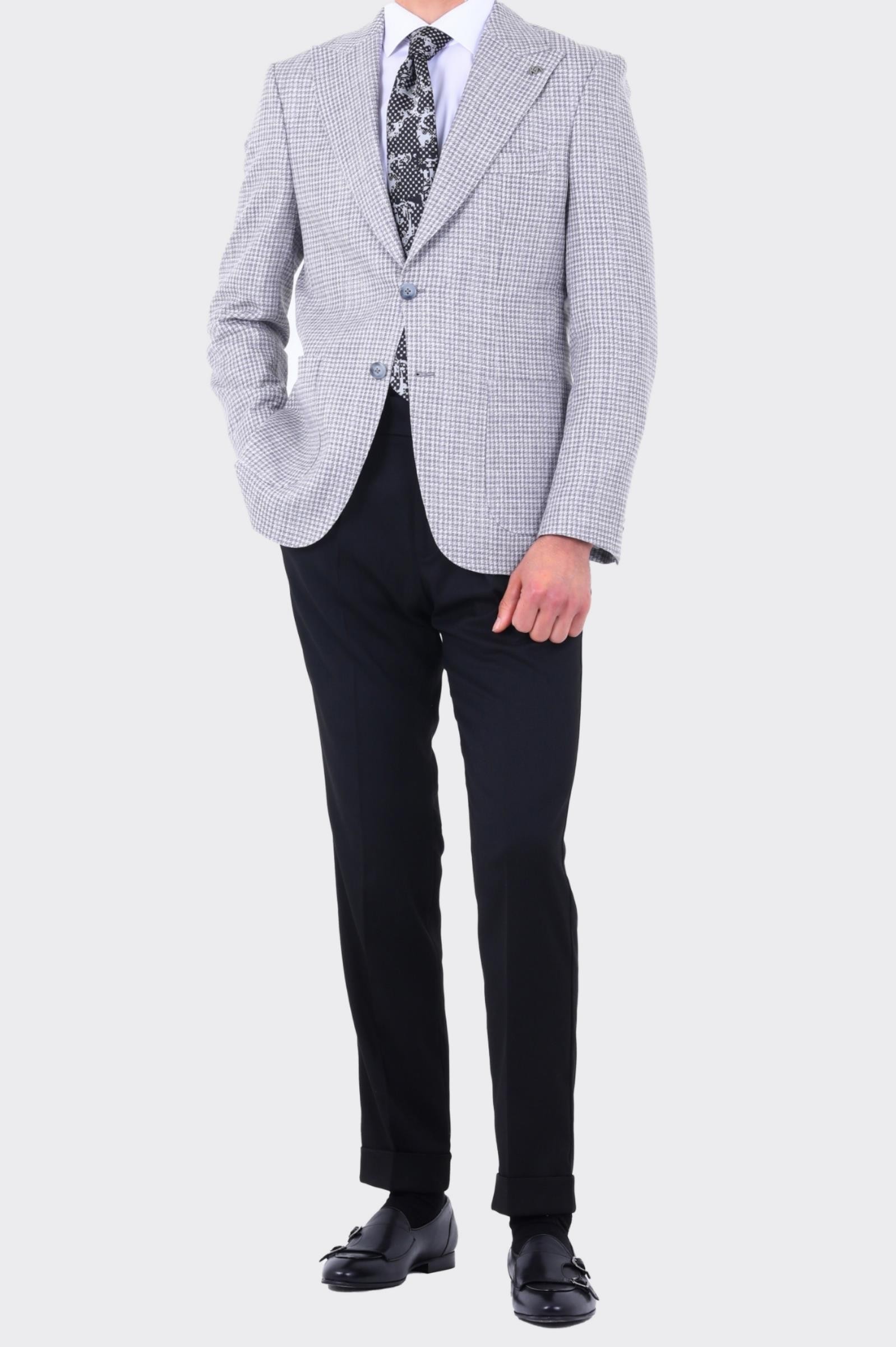 Modern Kesimli Slim Fit Erkek Ceket-KAW5071S