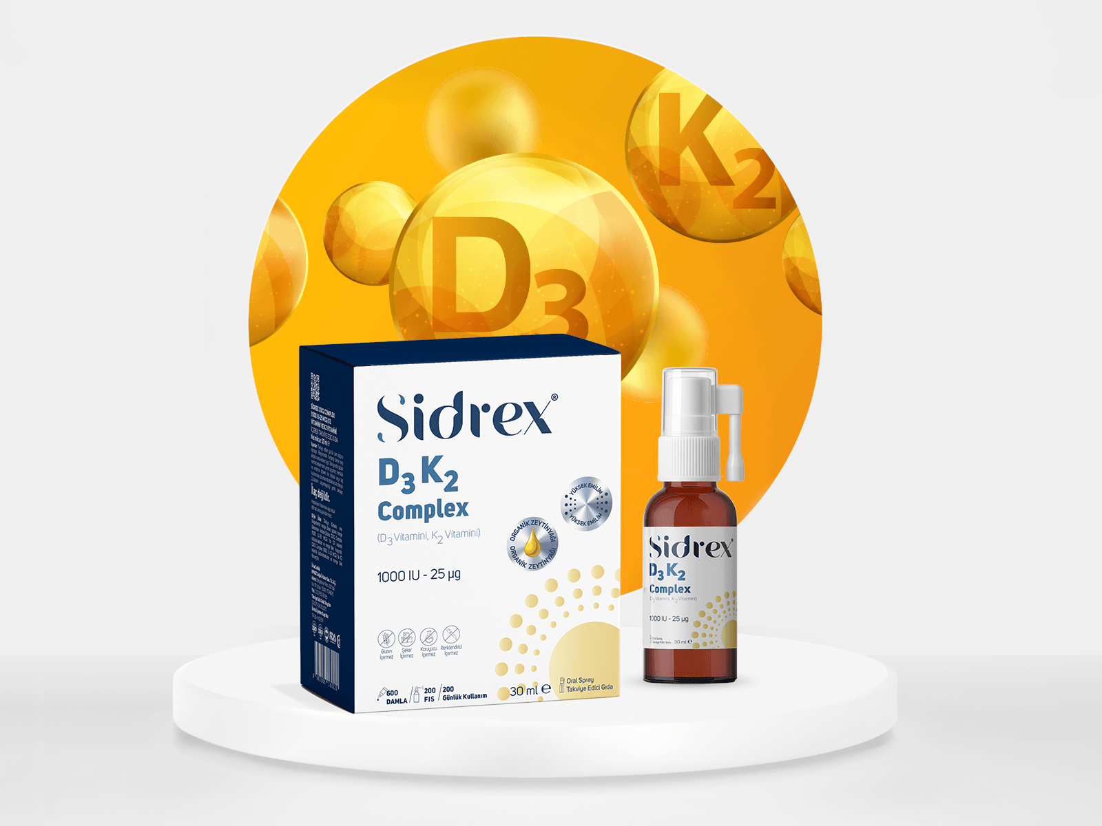 Vitamin D3K2 Complex | Takviye Edici Gıda