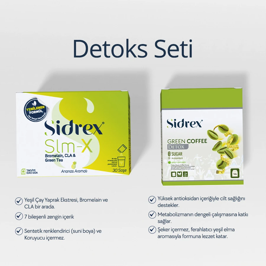 Detoks Set | Takviye Edici Gıda