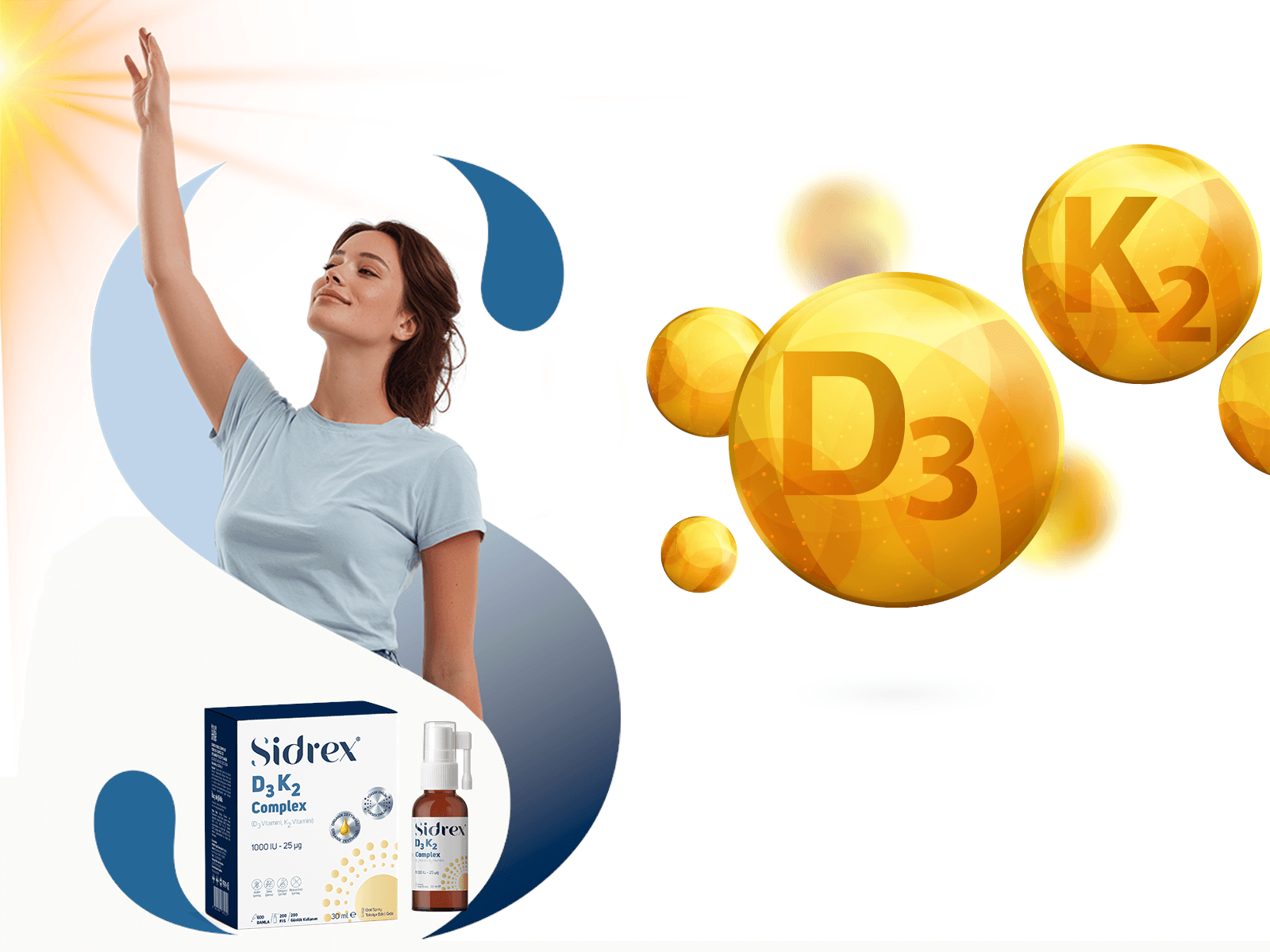 Vitamin D3K2 Complex | Takviye Edici Gıda