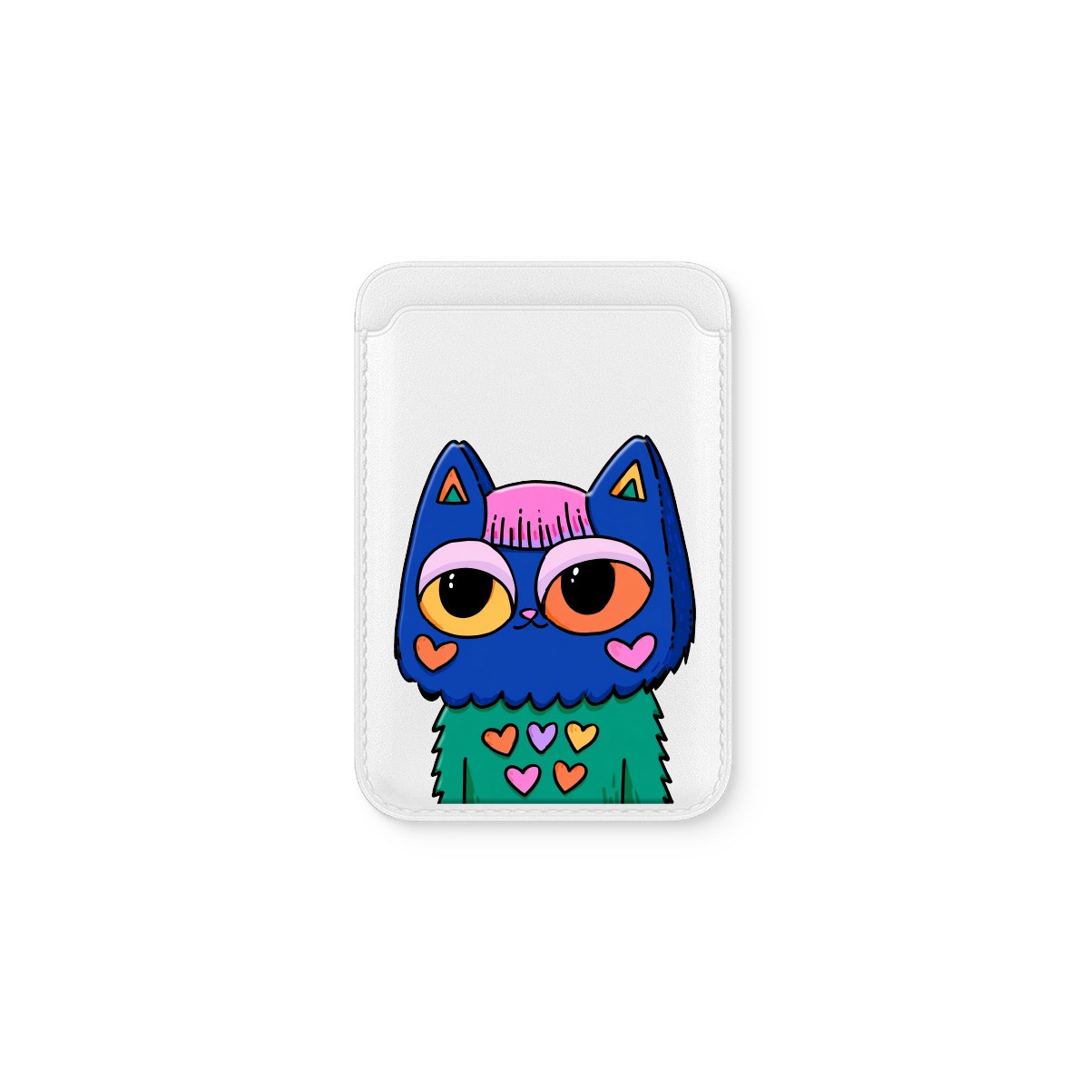 Blue Cat Deri - Magsafe Kartlık