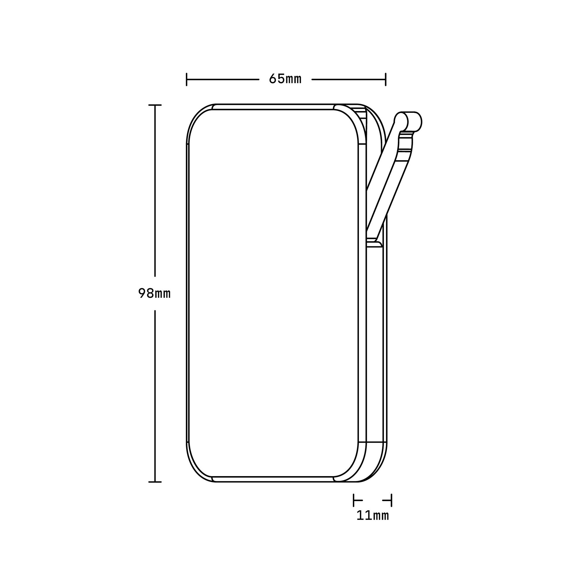 Twisca MagSafe Kartlık