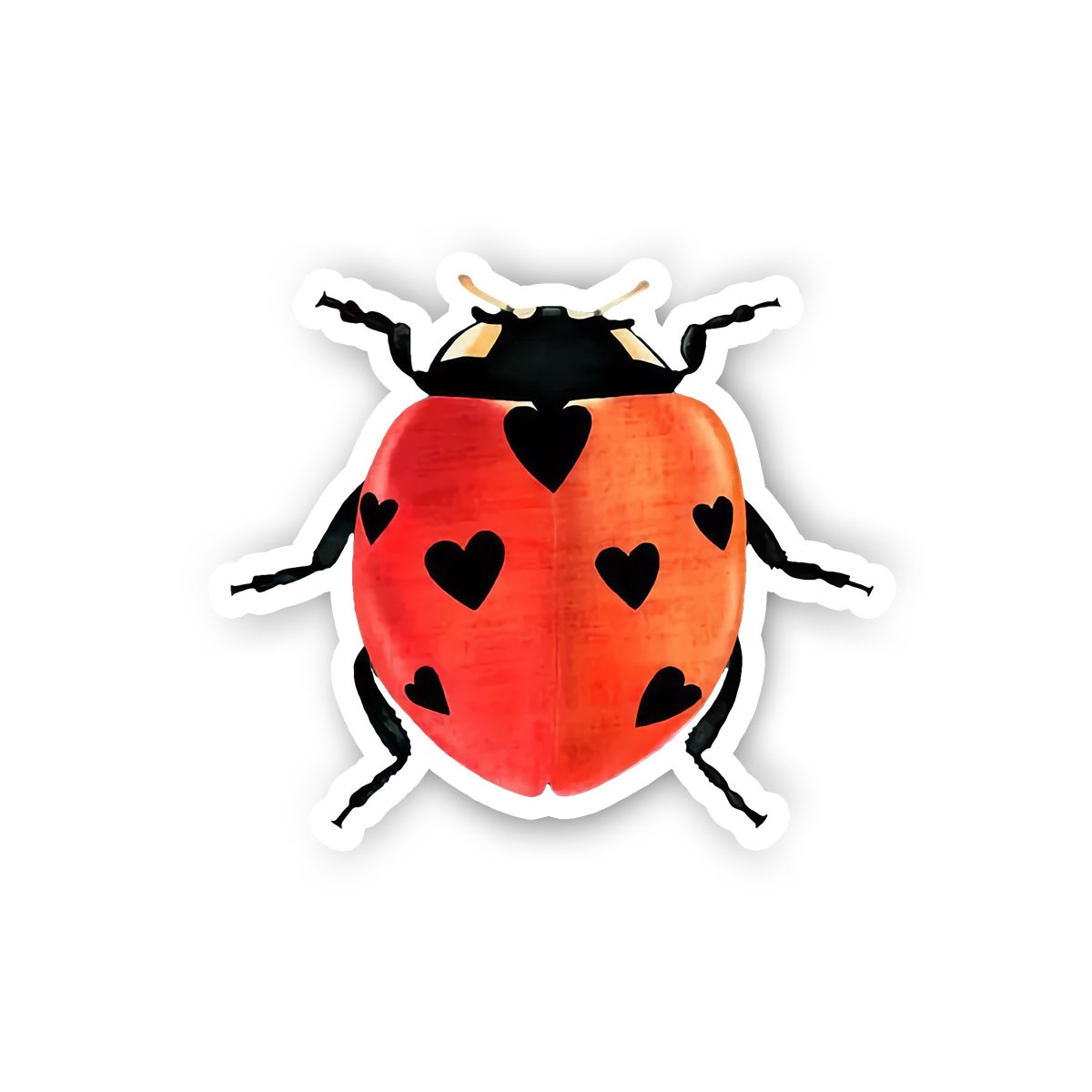 Ladybug Heart