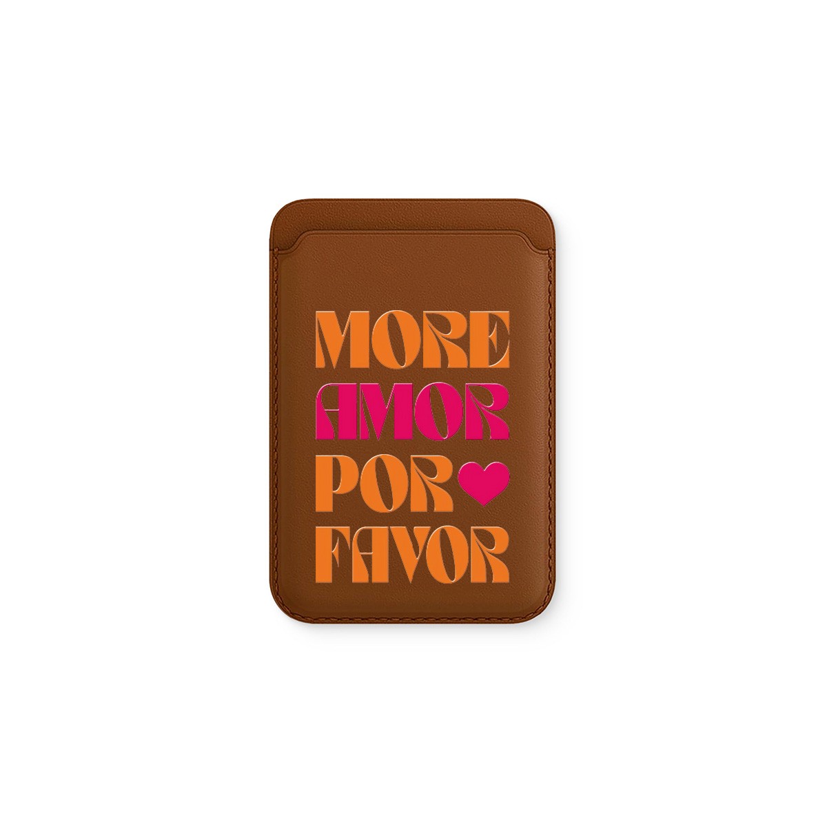More Amor Deri - Magsafe Kartlık