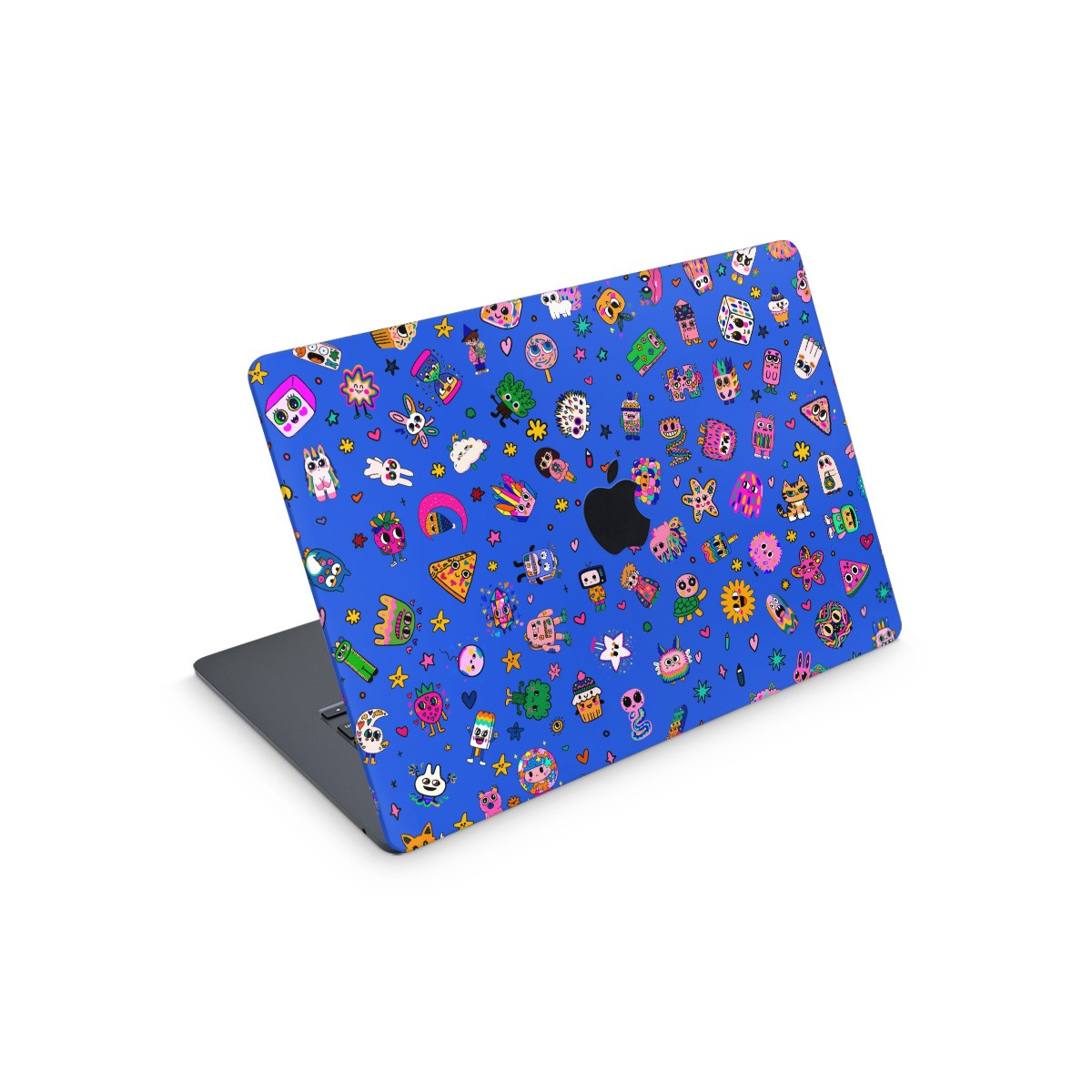 MacBook Kaplama Doodle Storm