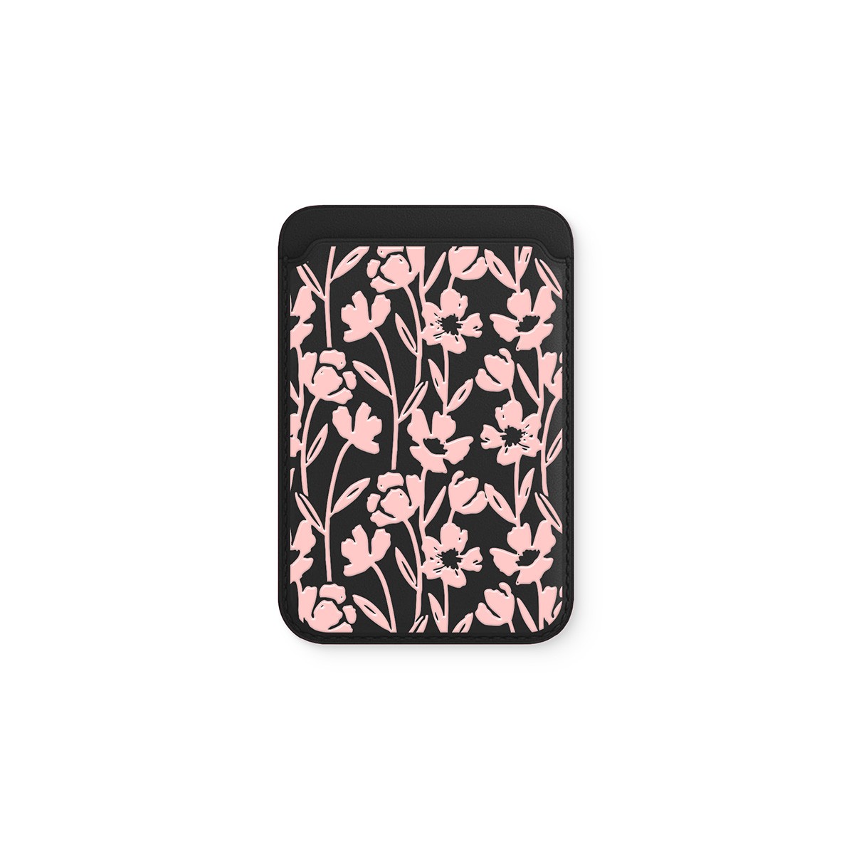 Shadow Blossom Deri - Magsafe Kartlık