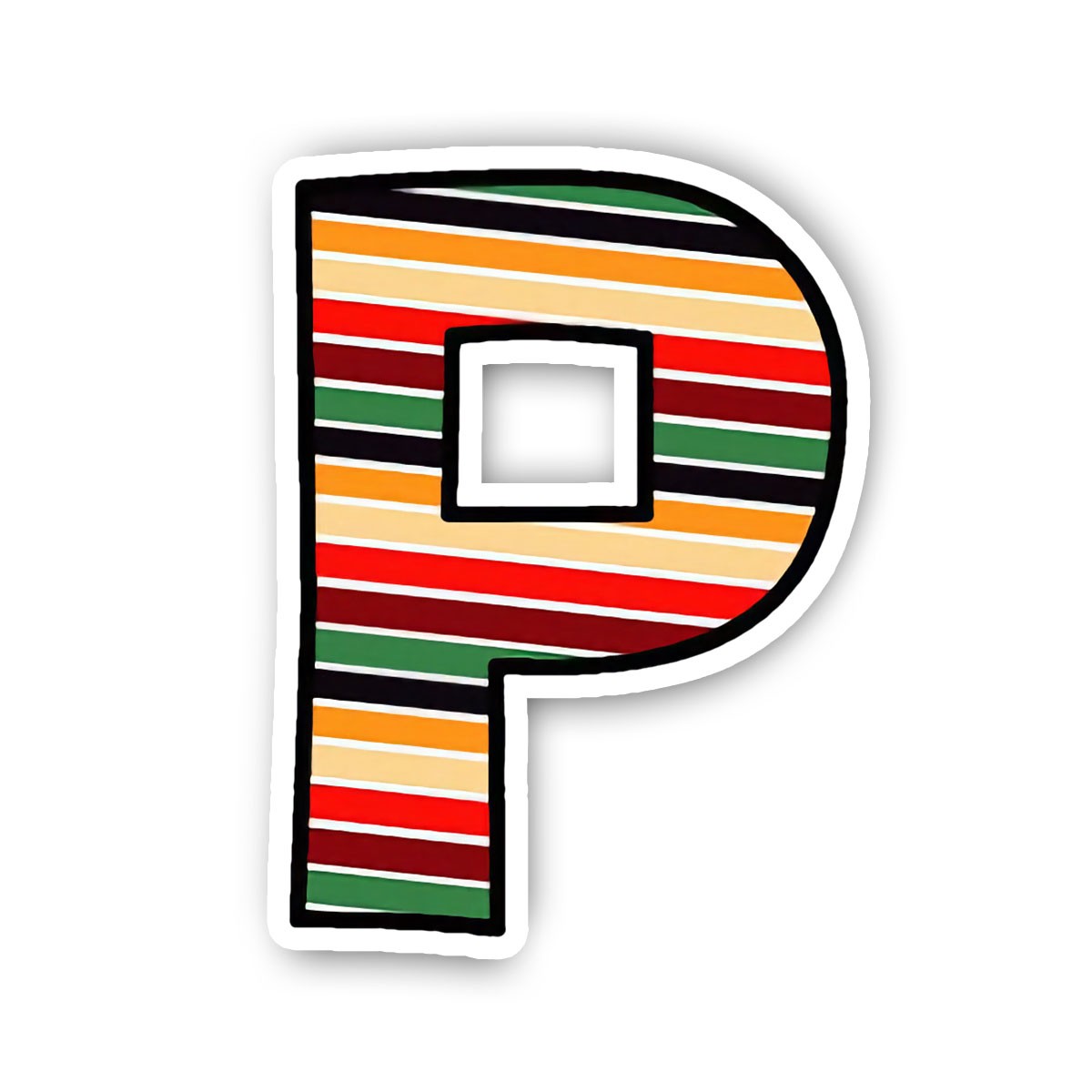 Letter P