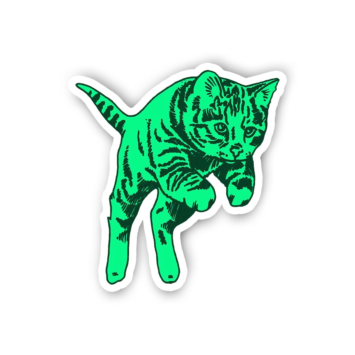 Green Cat