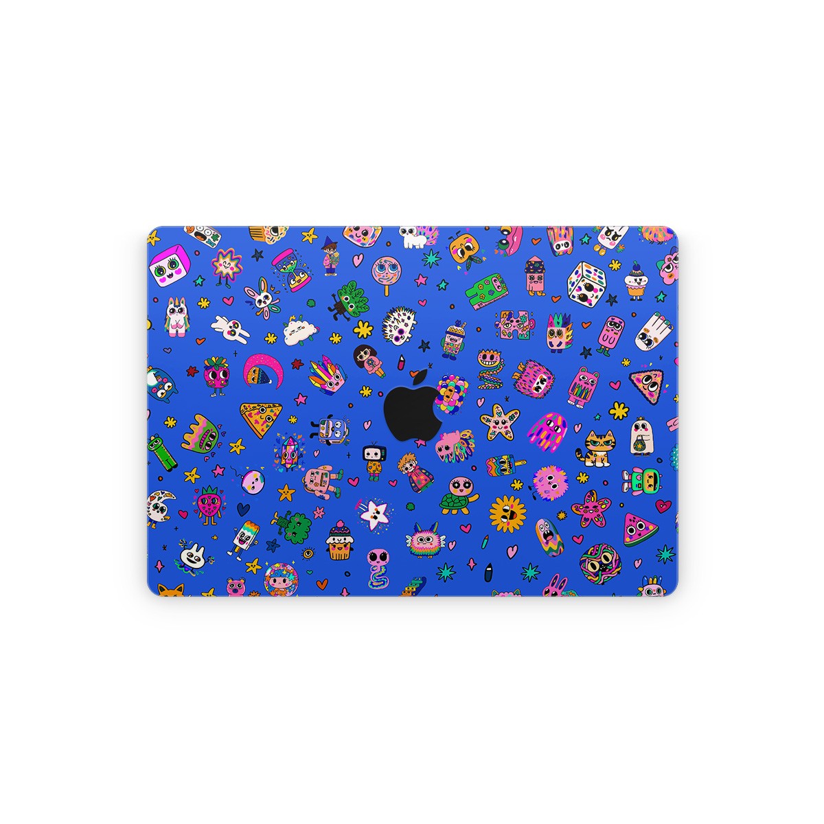 MacBook Kaplama Doodle Storm