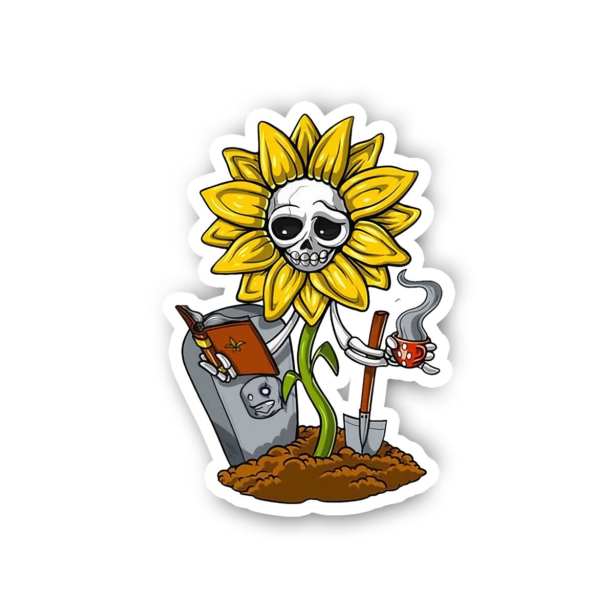 Sunflower Skeleton