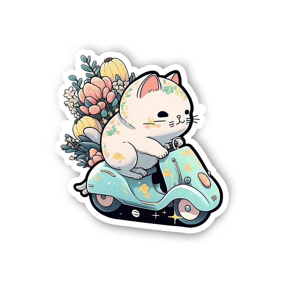 Cat's Motorcycle