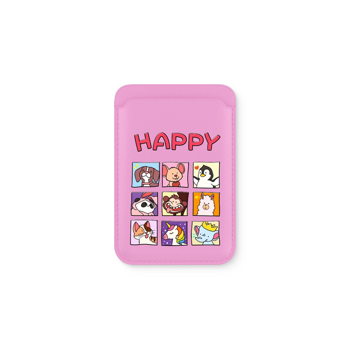 Happy Frames Deri - Magsafe Kartlık