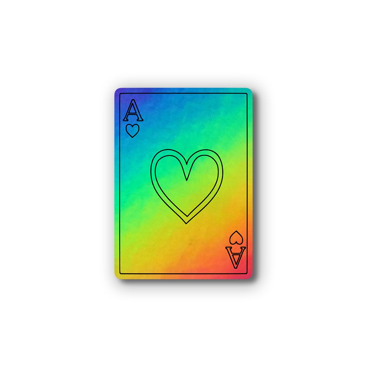 Holo A Card