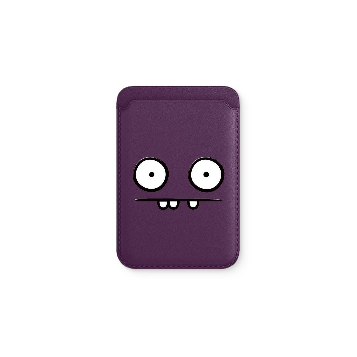 Mini Monster Deri - Magsafe Kartlık