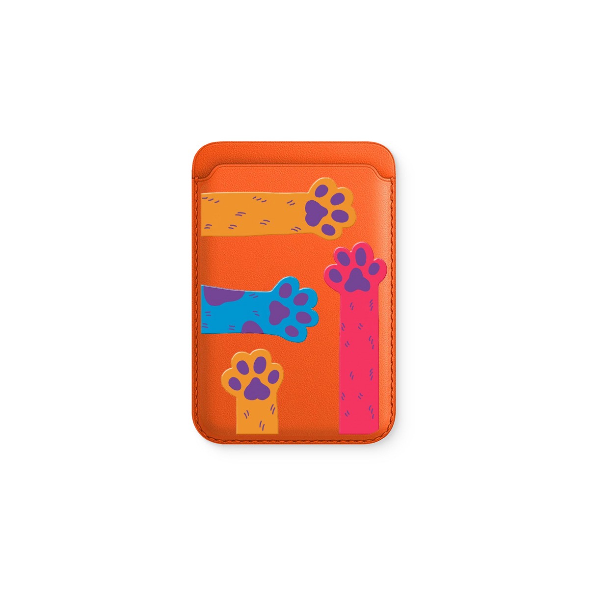 Paws II Deri - Magsafe Kartlık
