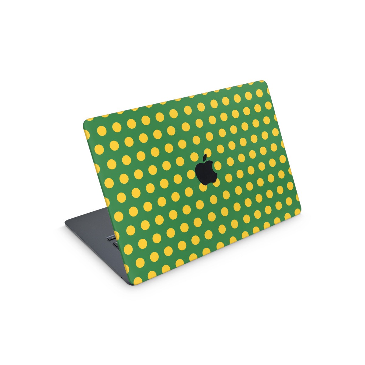 MacBook Kaplama Yellow Dots