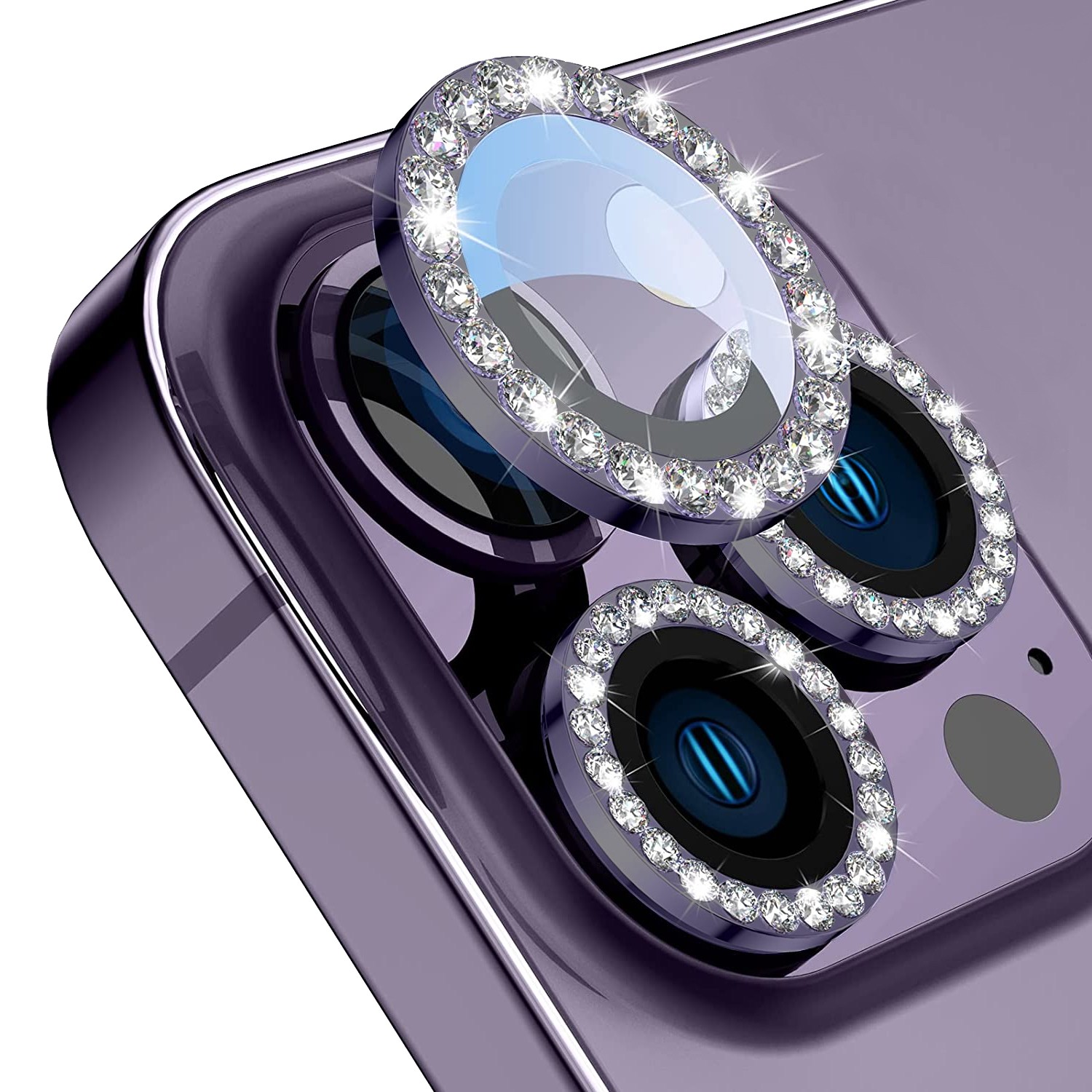 iPhone 14 Pro Max - 14 Pro Diamond Kamera Lens Koruyucu
