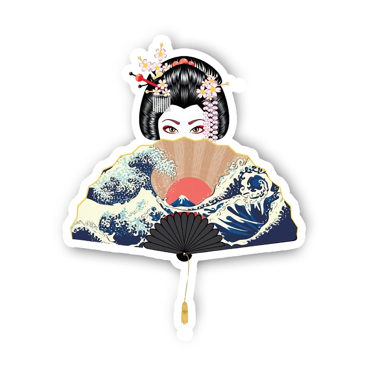 Geisha And Fan