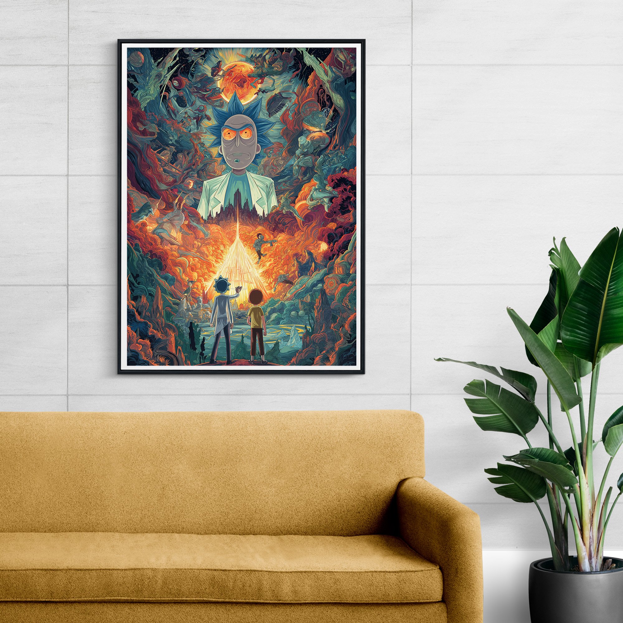 Rickscape Poster