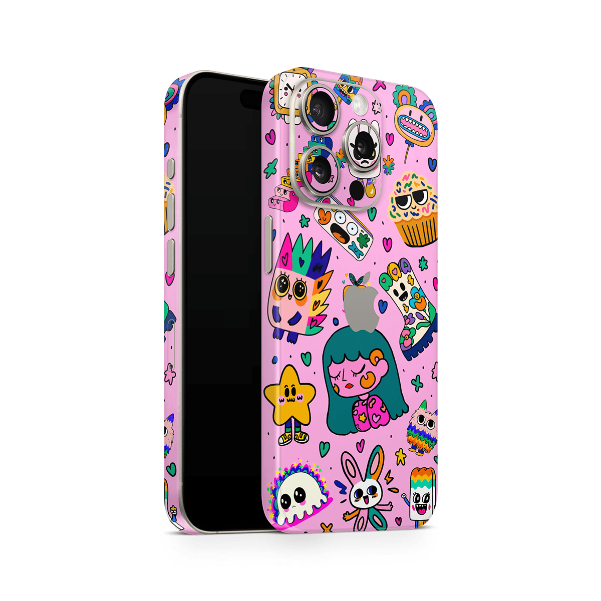 iPhone Kaplama Pink Pop