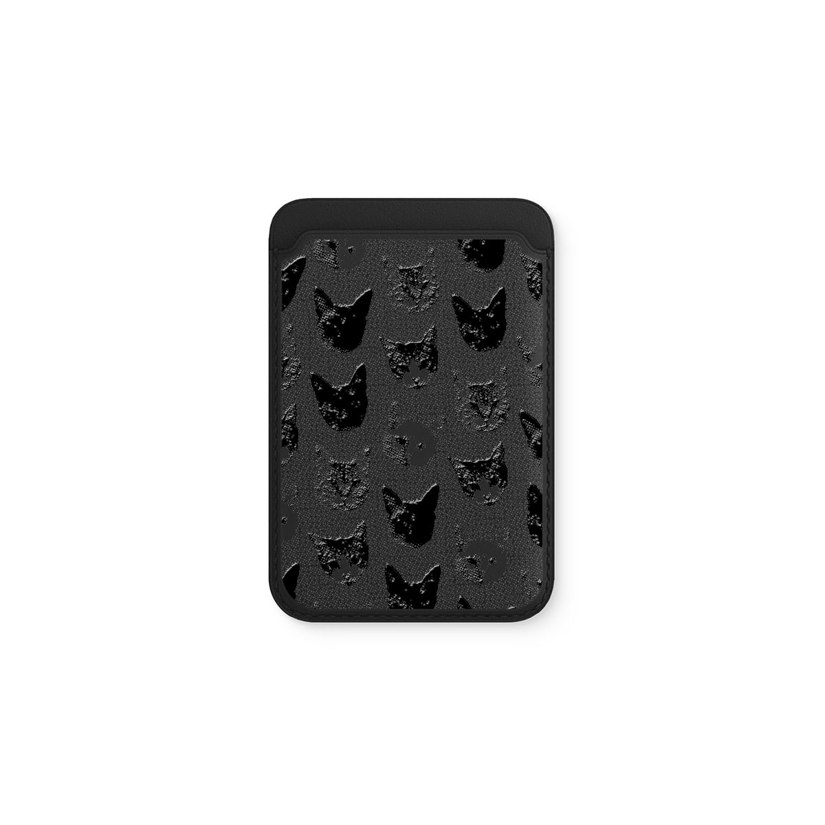 BW Cats I Deri - Magsafe Kartlık