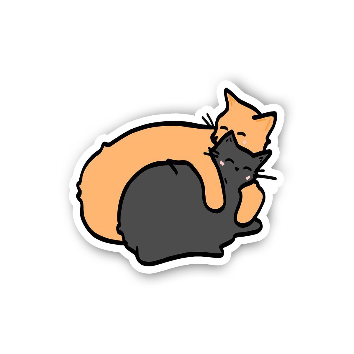 Cats Hug