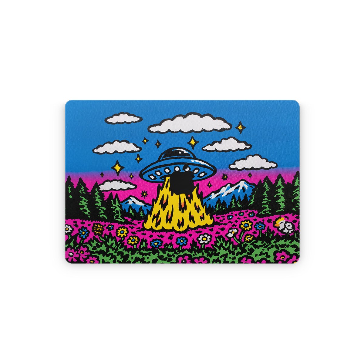 UFO Garden MacBook Kaplama