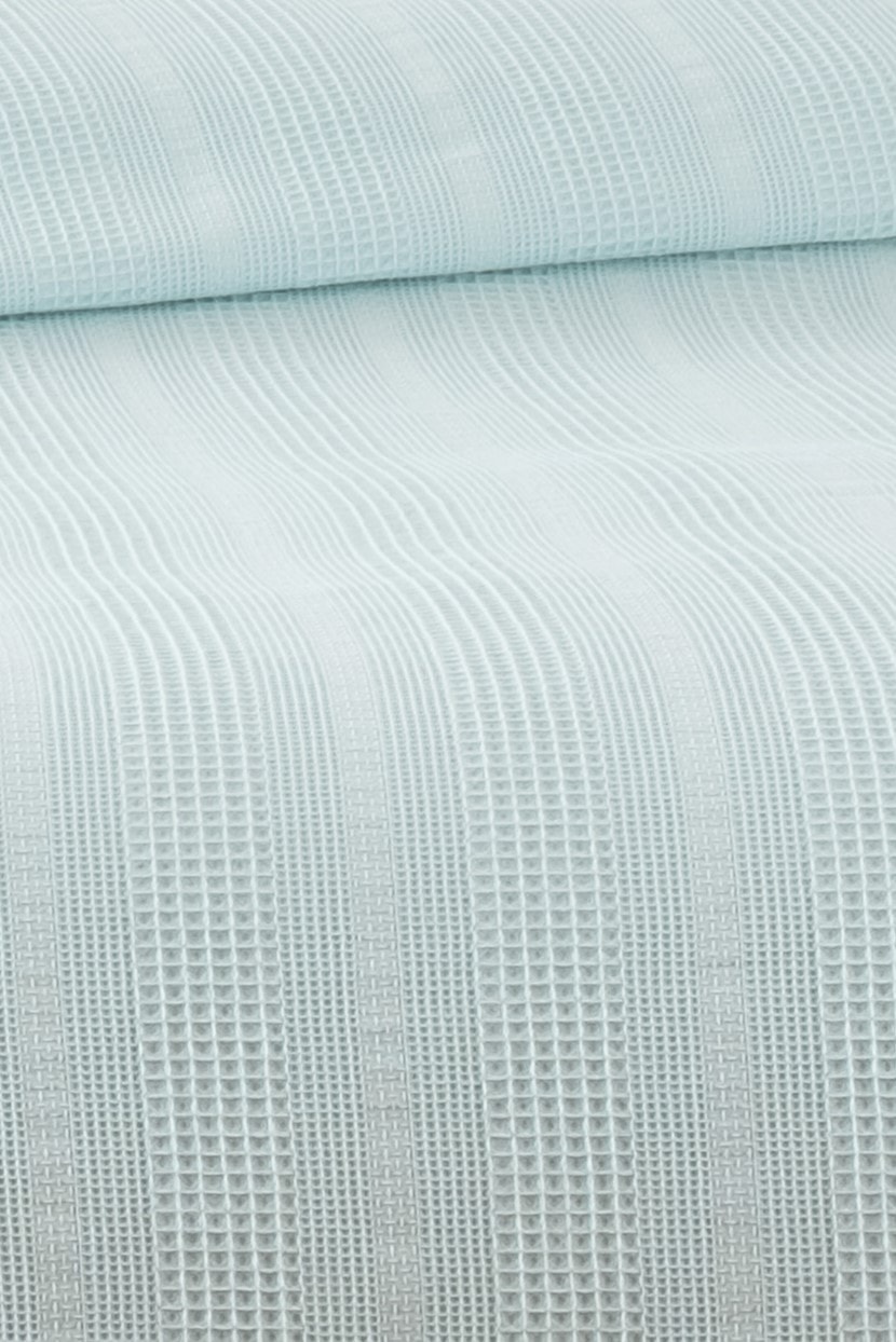 Kopanaki Dantelli Çift Kişilik Pike-210x230 cm - mint yeşili