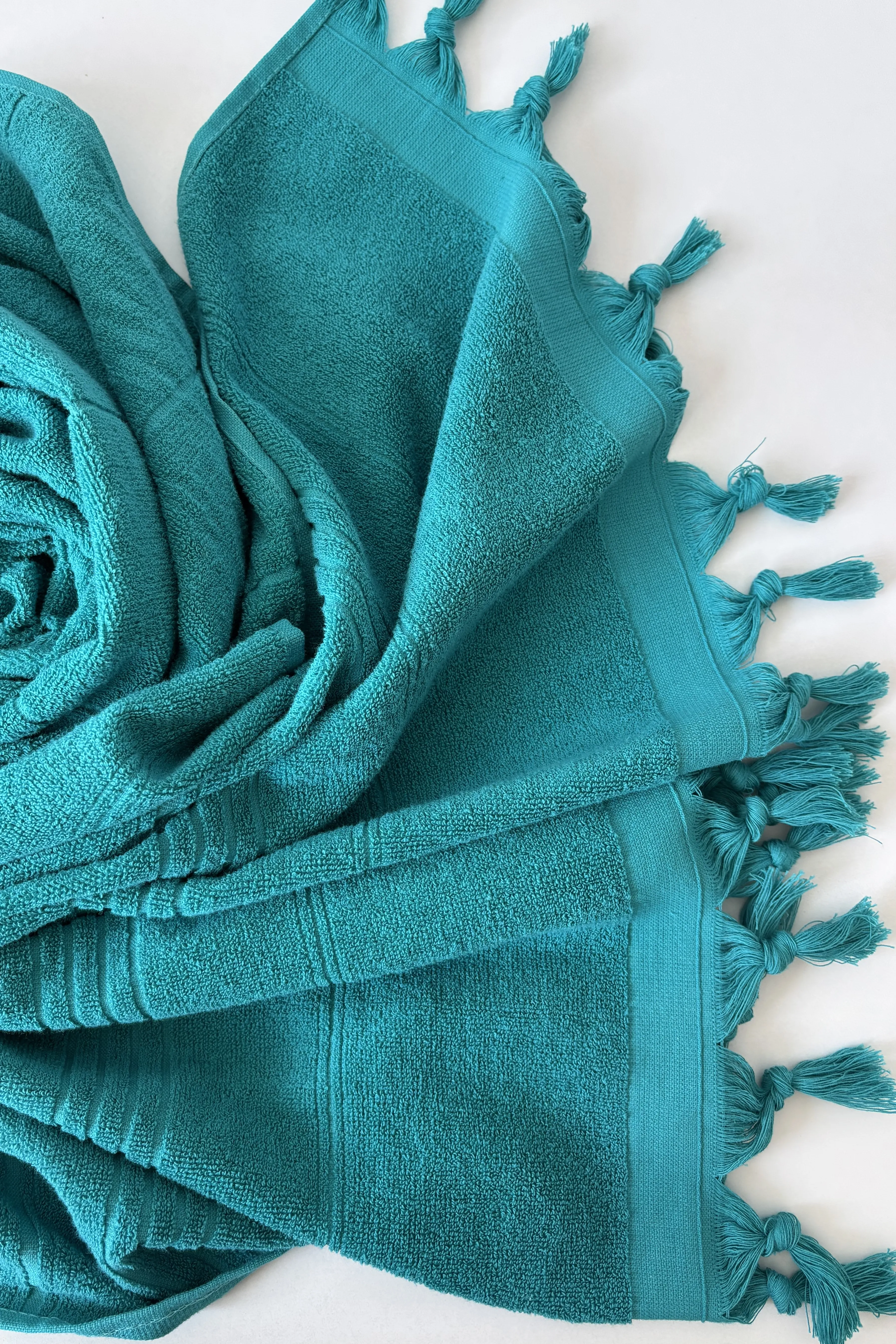 %100 Pamuk Havlu Peştemal-90x170 cm -Plaj & Deniz Havlusu - Cam Göbeği