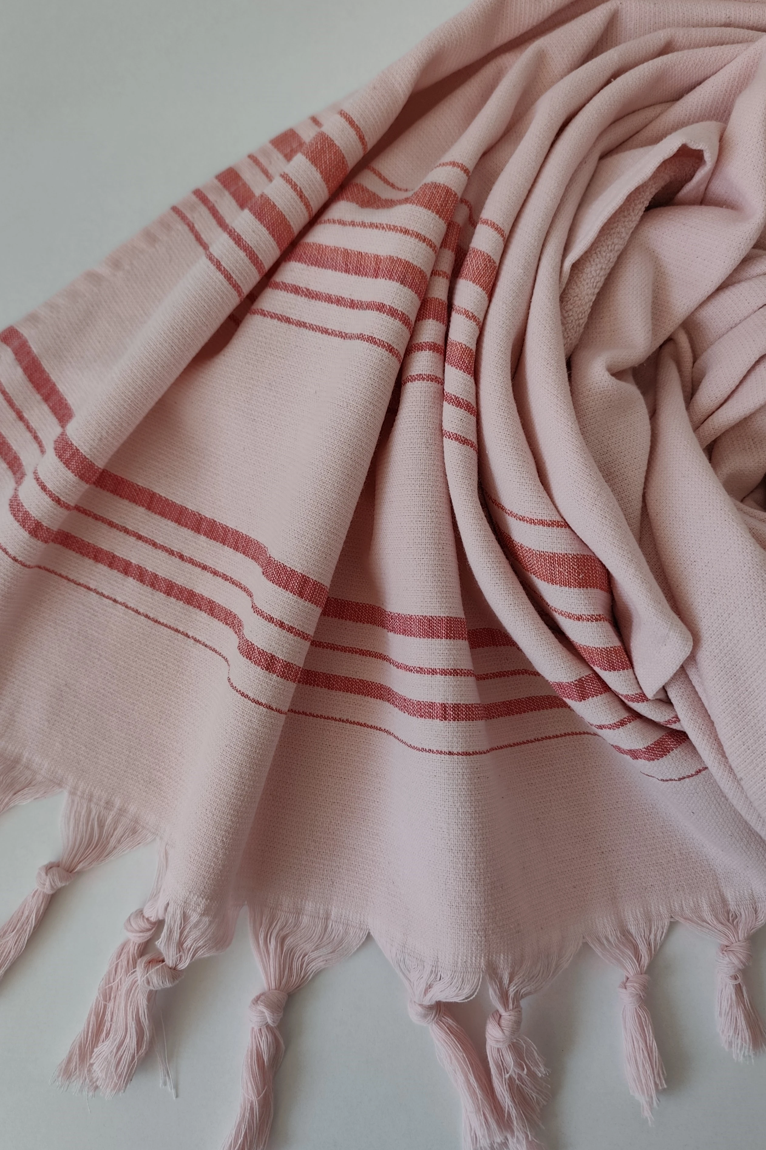 Tek Yüzlü Pamuk Havlu Peştemal - Yavruağzı