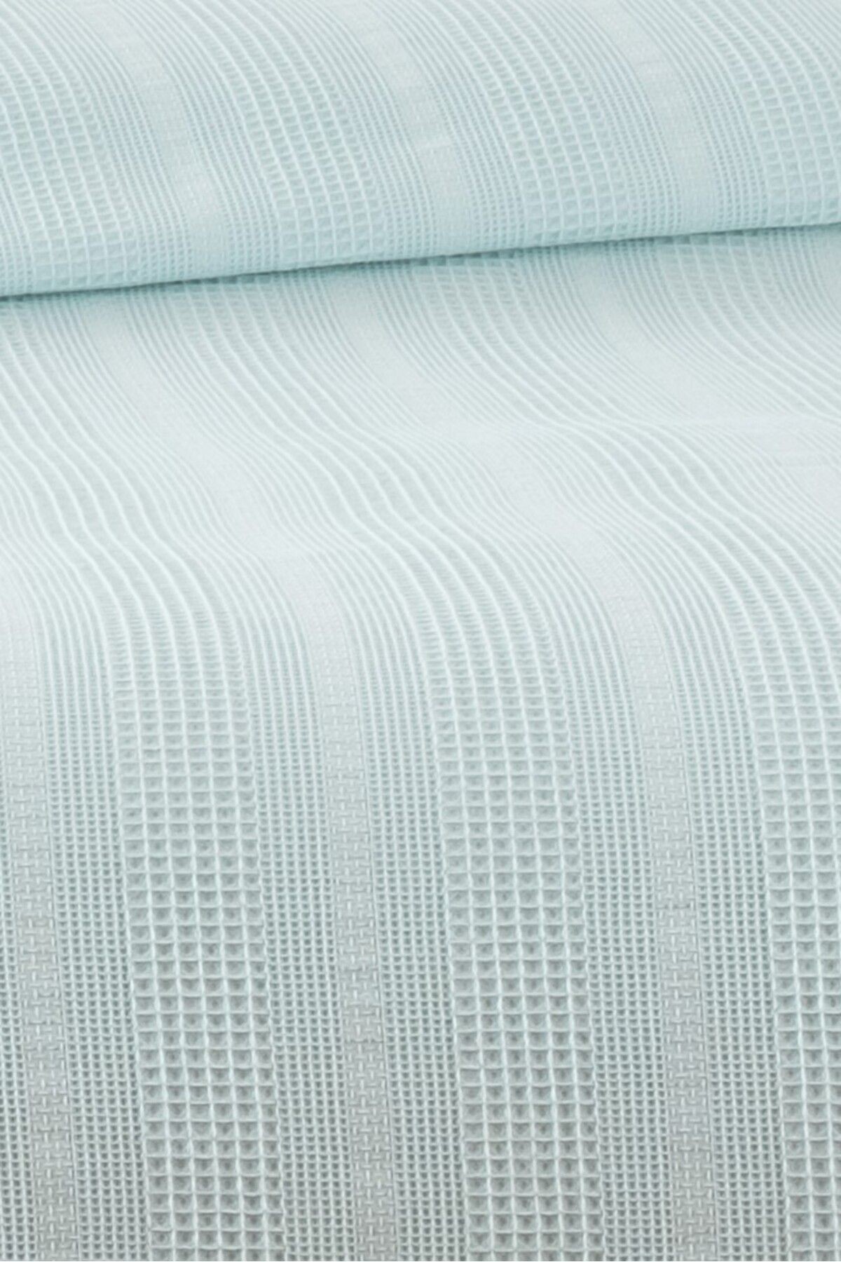 Dantelli Tek Kişilik Waffle Pike- %100 Pamuk Petekli Pike-160x230 cm