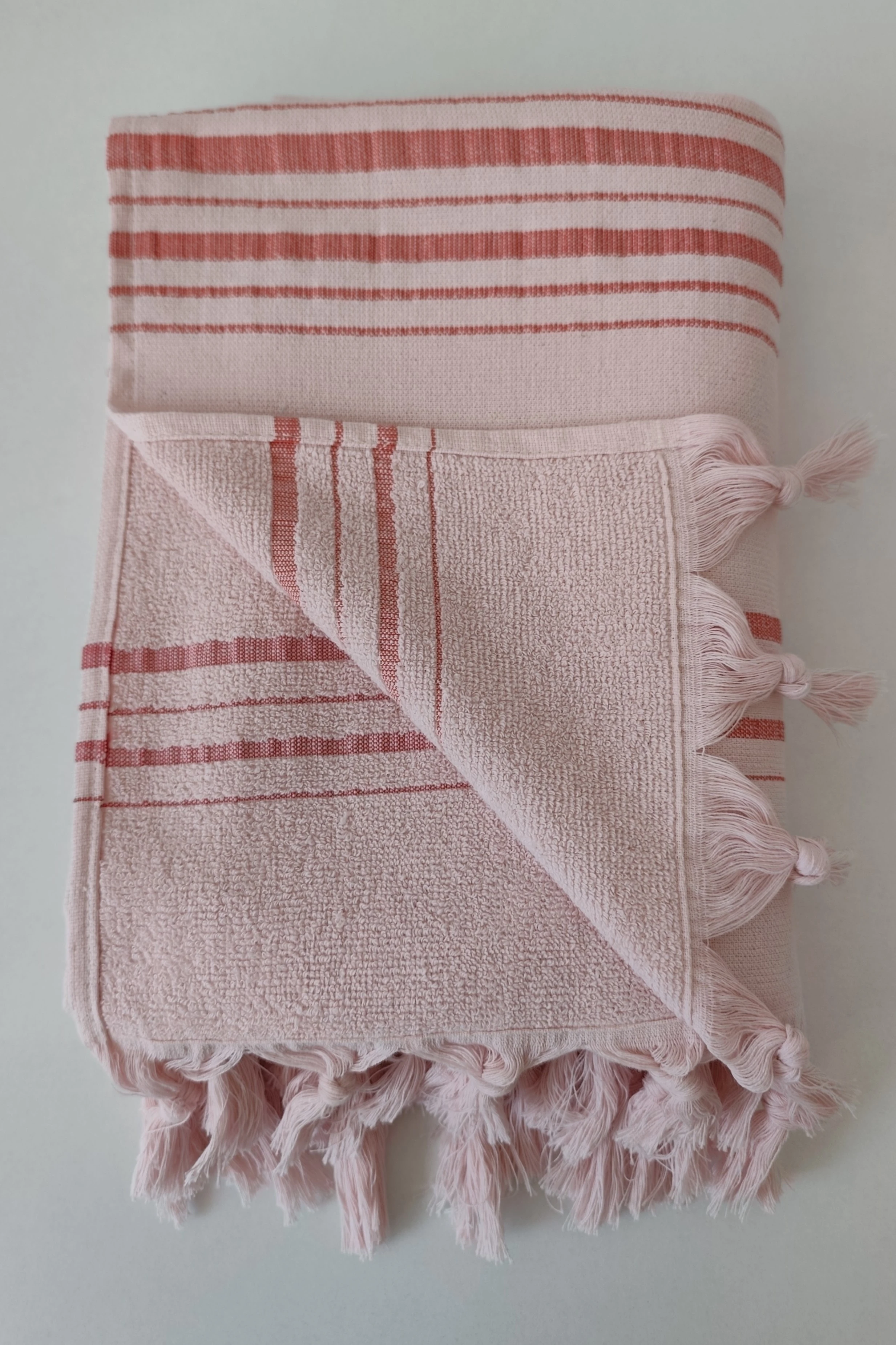 Tek Yüzlü Pamuk Havlu Peştemal - Yavruağzı