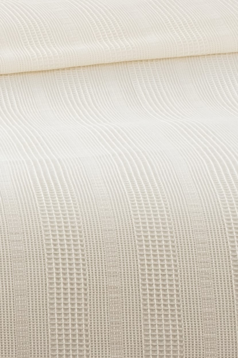 Kopanaki Dantelli Çift Kişilik Pike-210x230 cm - krem