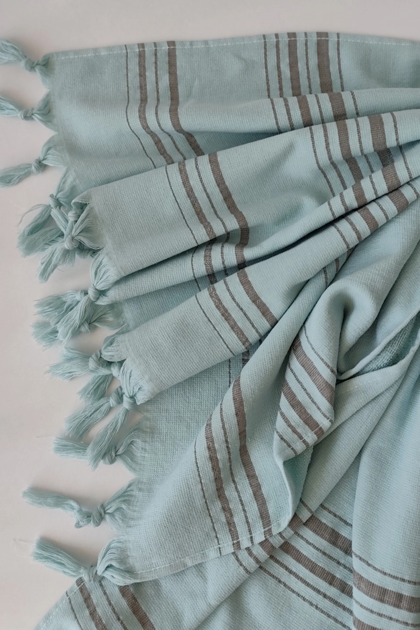 Tek Yüzlü Pamuk Havlu Peştemal - Mint