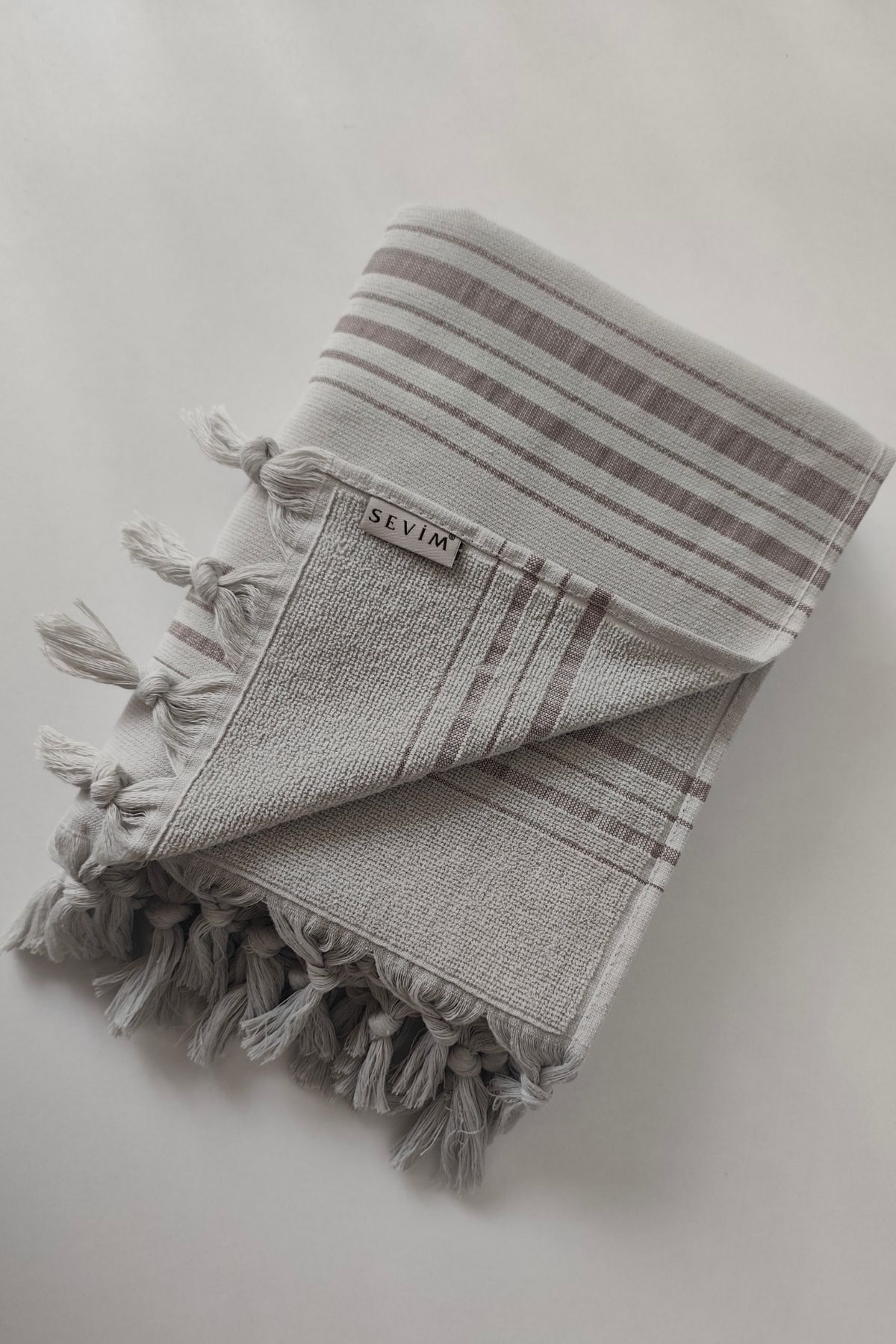 Pamuk Havlu Peştemal 90x170 Cm - Tek Yüzlü Yumuşak Yapı-%100 Pamuk