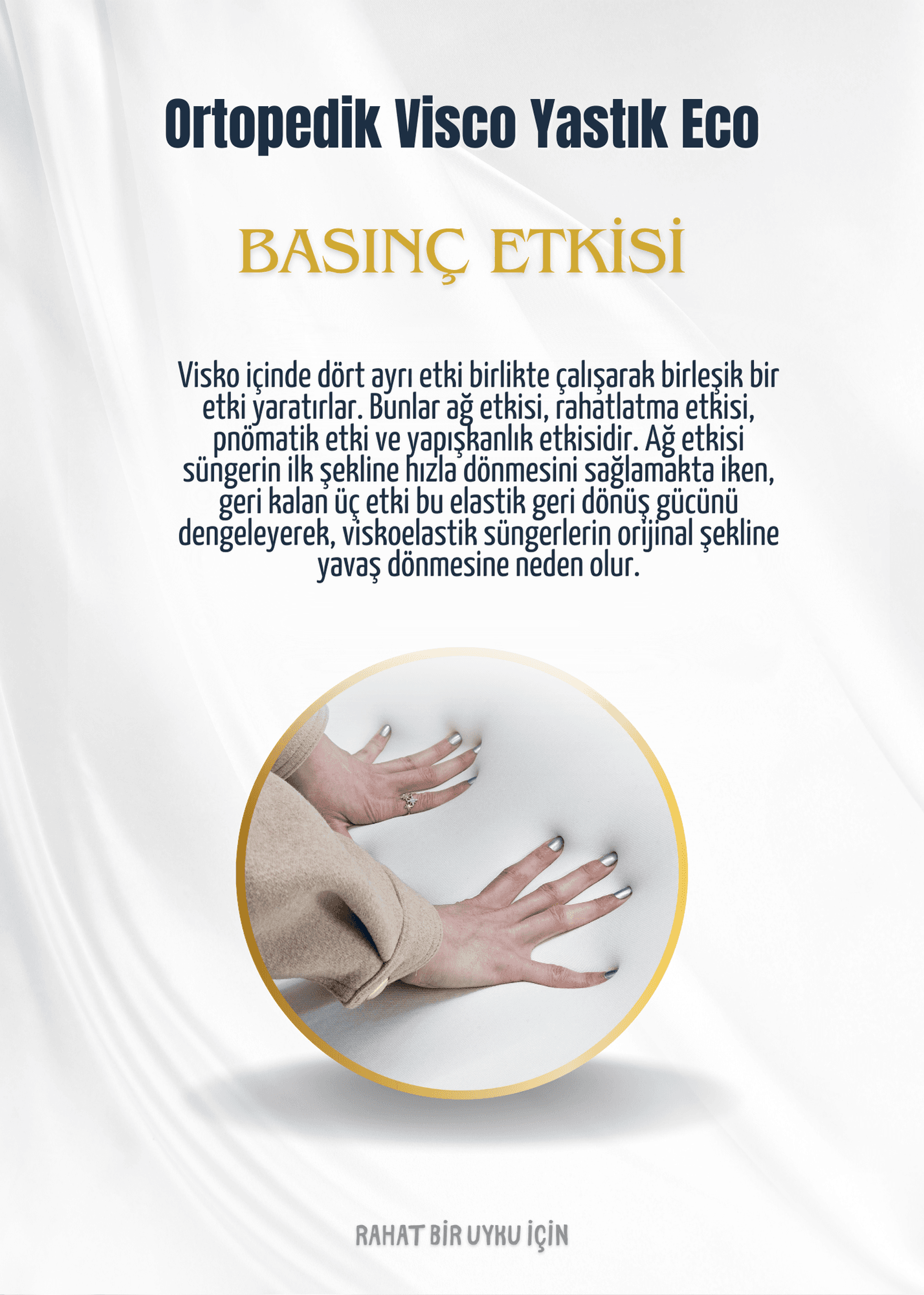 Visco Ortopedik Yastık Eco