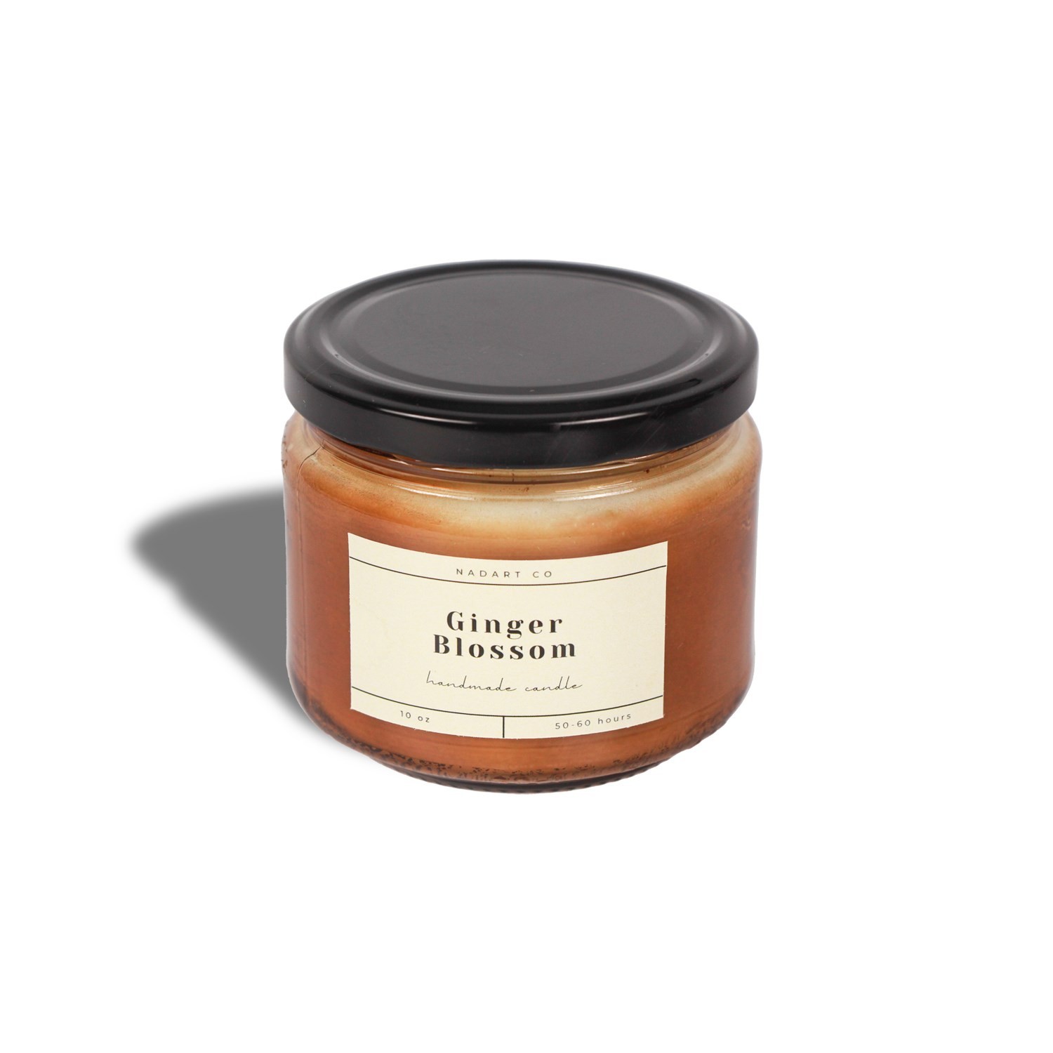 El Yapımı - Aromaterapi Mum - %100 Organik Soya Wax – Ginger Blossom