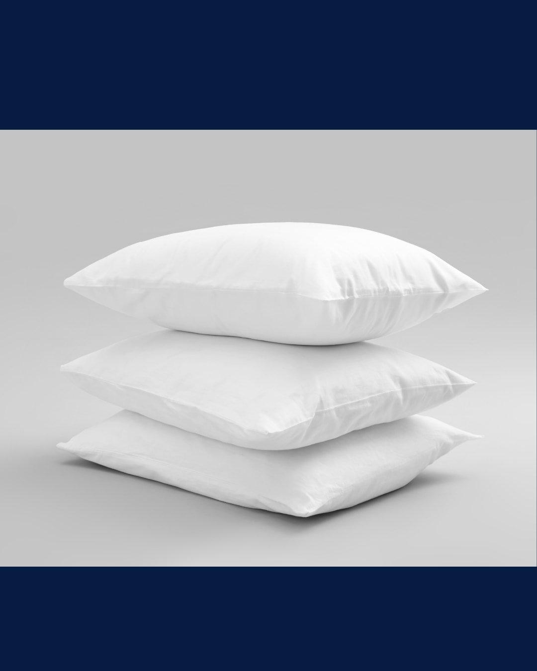 Microfiber Kumaş Boncuk Silikonlu 850gr Beyaz Yastık | 50x70